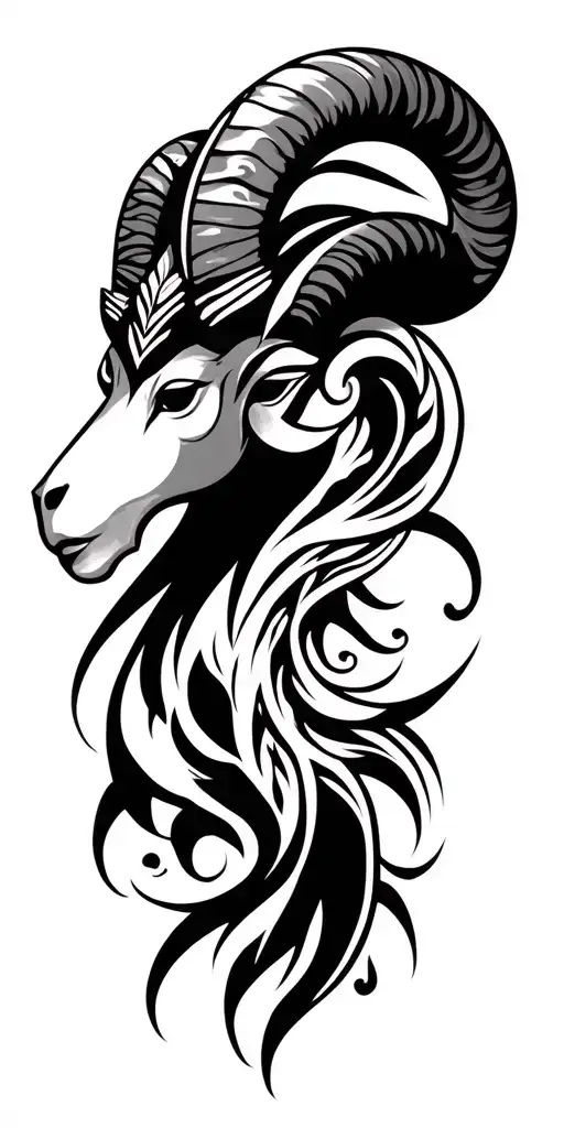 Aries And Filipino Tribal