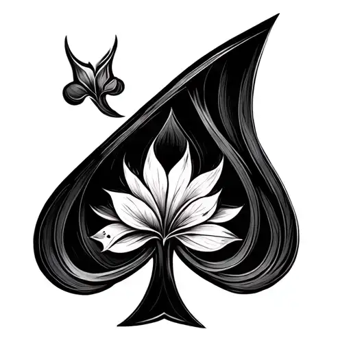 Spade With Filipino Art