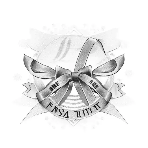 Ribbon With The Date January 1St On It