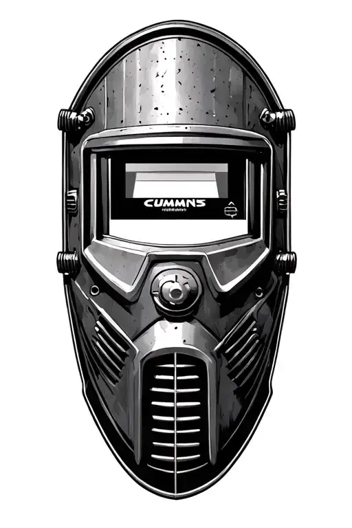 Welding Mask Cummins Diesel Engine Emerging Representing Imagination