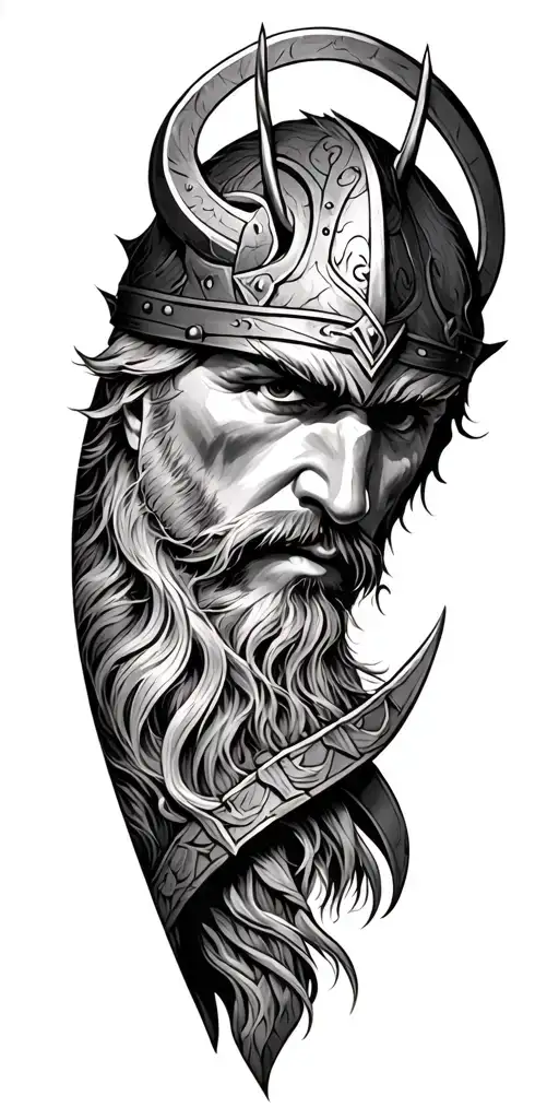 Viking Theme Full Sleeve