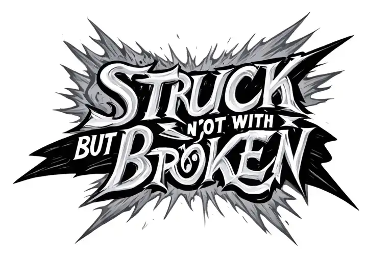 Struck But Not Broken With Thunder