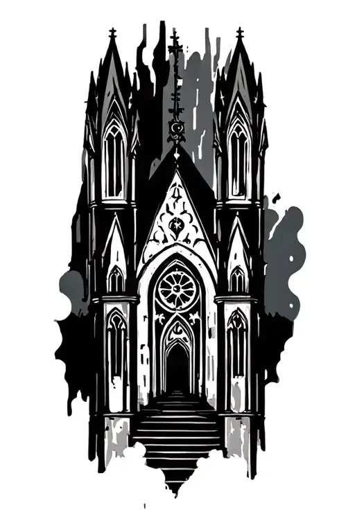 Cathedral Silhouette