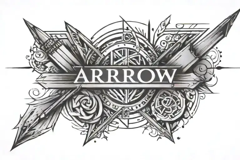 Arrow Roman Numerals