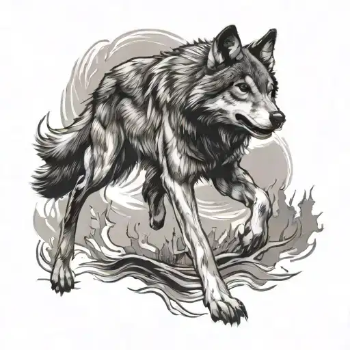Wolf Running
