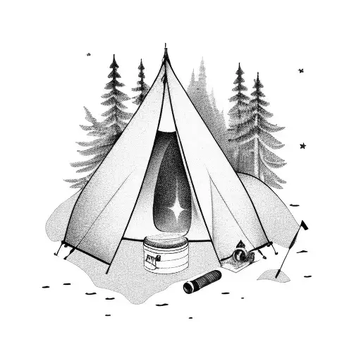 Photographer Camping On Mountains Taking Pictures Of The Stars