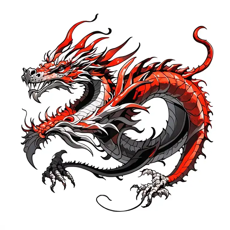 A Red Dragon