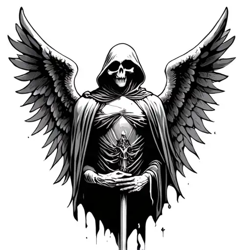 Grim Reaper Angel
