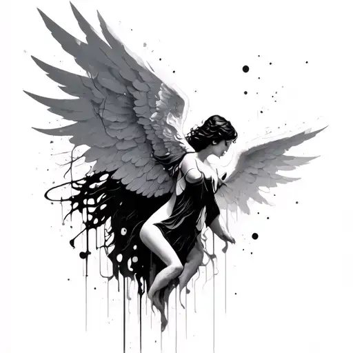 Simple Abstract Angel