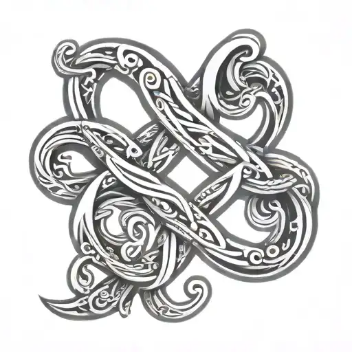 Puzzle Piece With Infinity Sign Intertwined Symbolizing The Client's Love