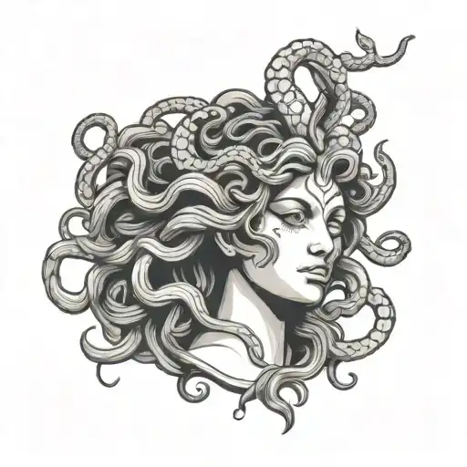 Medusa Holding Head