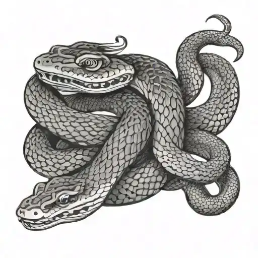 Japanese Irezumi Snake