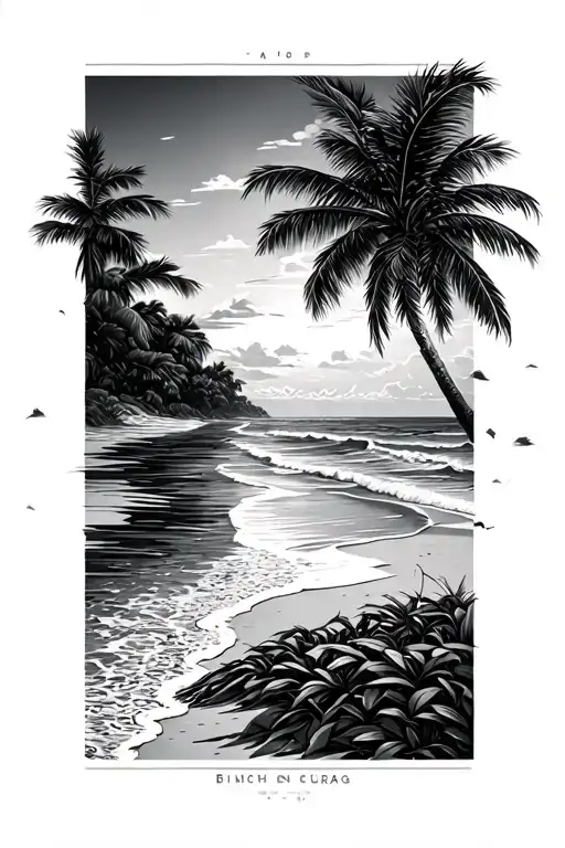 Beach And Traveling To Beaches Mixed