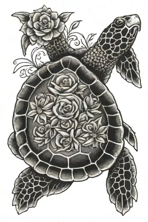 Flower Turtle