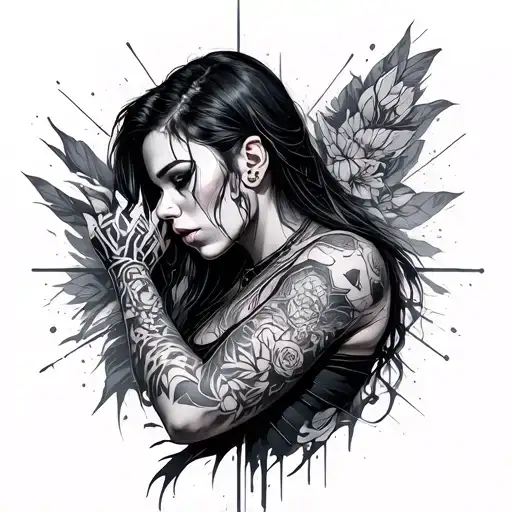 Cyberpunk -Style Sleeve