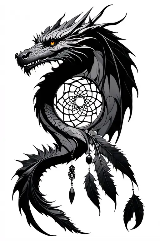 Dragon Dream Catcher