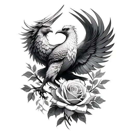 Rose And Phoenix