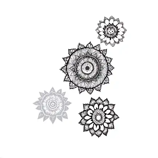 Coverup Mini Mandalas