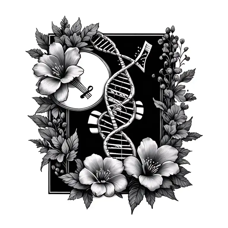 Flowers And Music Dna