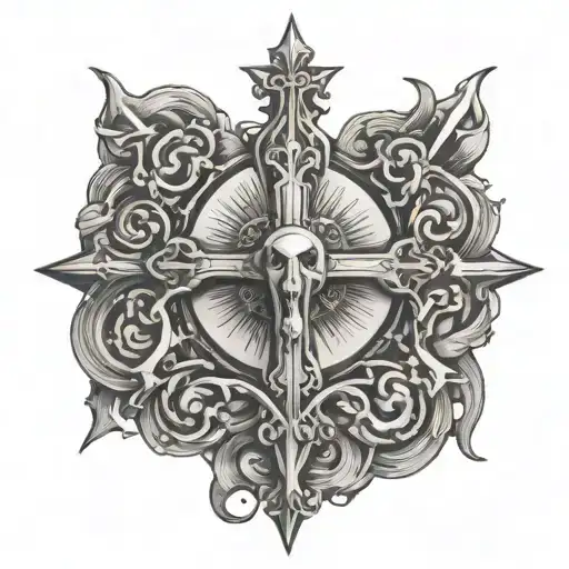 Religious Tattoo Without Cross