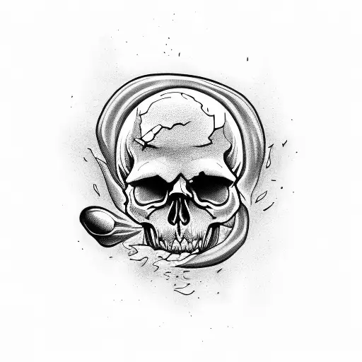 Skull Exploding