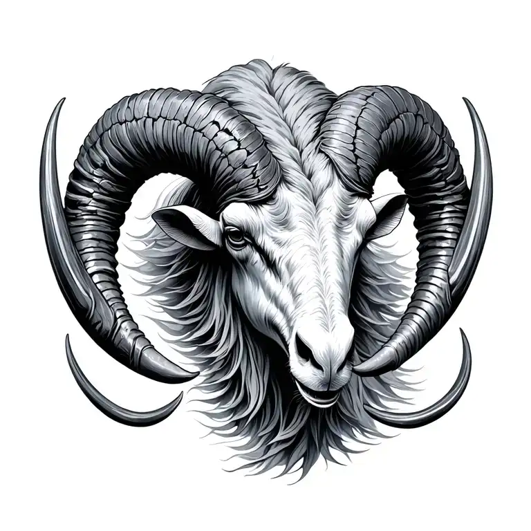 Sea Goat Horns Forming