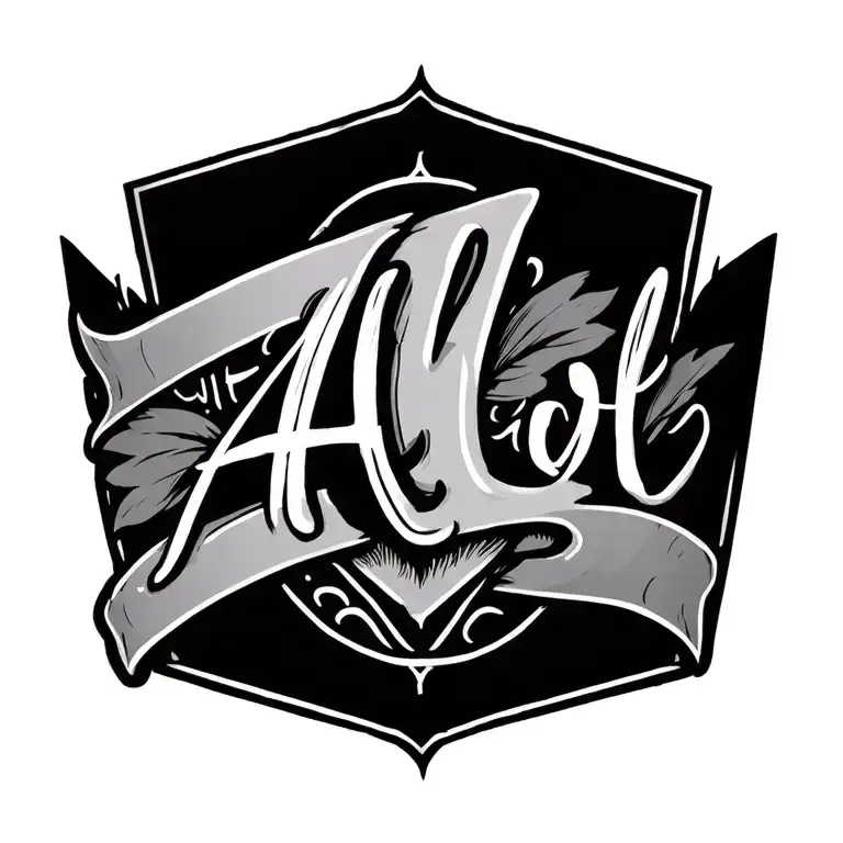 Small Tattoo For Men With Words Al Not Very Obvious