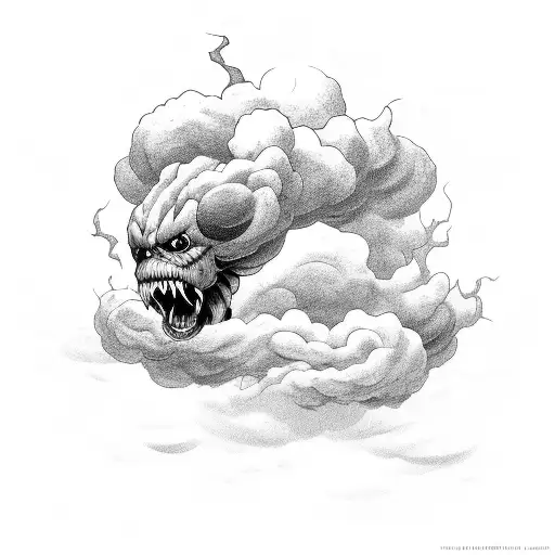 Angry Storm Cloud