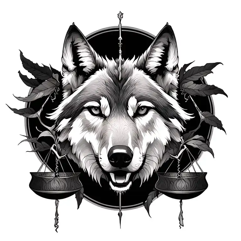 Libra Aesthetic Wolf Spine