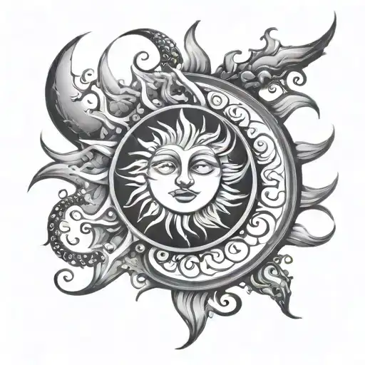 Spiral Sun Moon