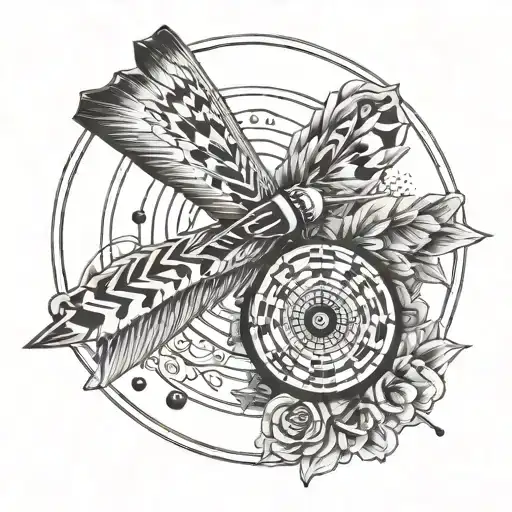 Semicolon Darts Themed