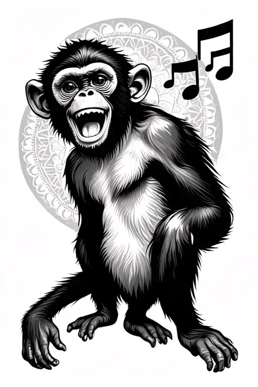 Monkey That Laughs With Music And Mandalas Events
