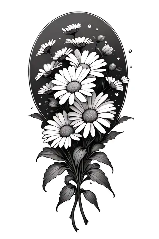 As You Wish Surrounded By Daisies Growing