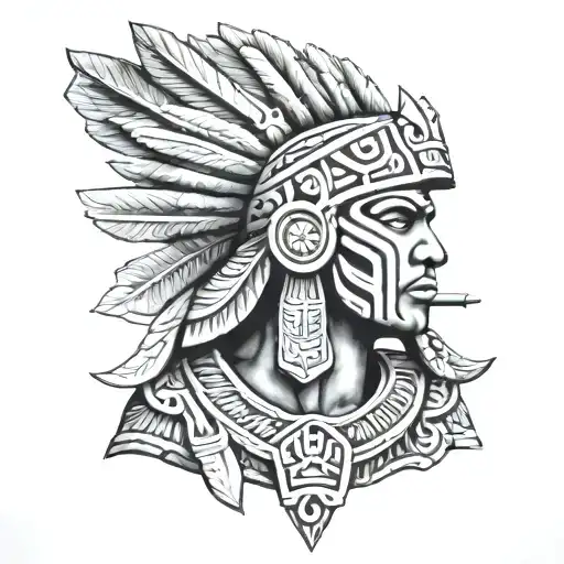 Mayan Military Soldier