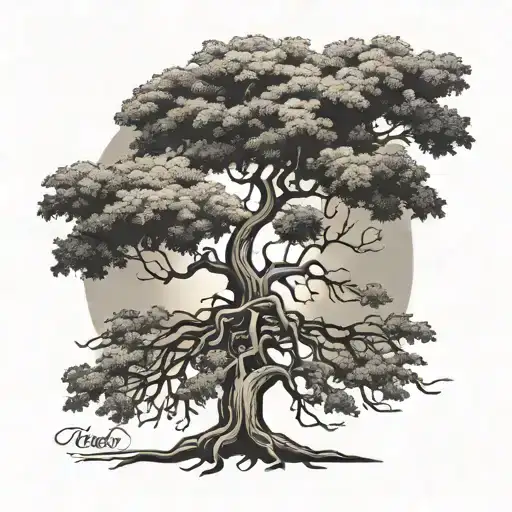 Mustard Tree With Roots