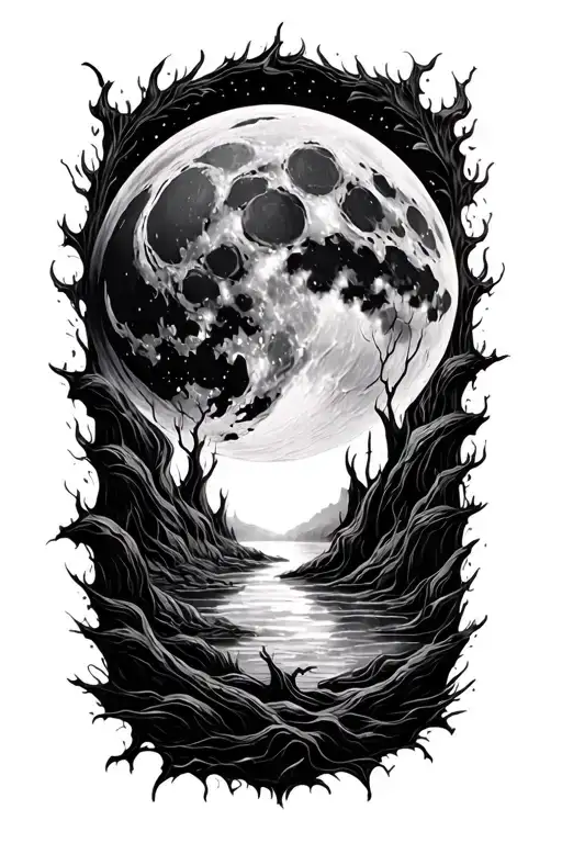 Blood Moon Surrounded