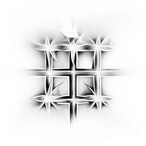 Cross Formed With King And Queen Chess Pieces