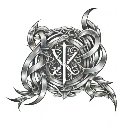 224 Roman Numerals Intertwined