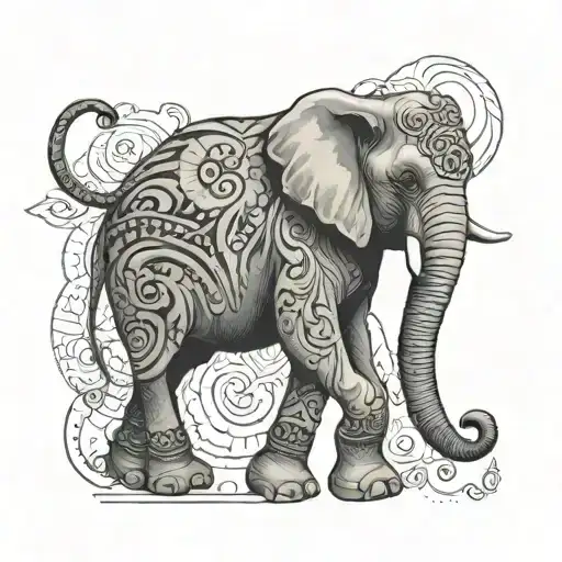 Piece By Piece With Small Elephant