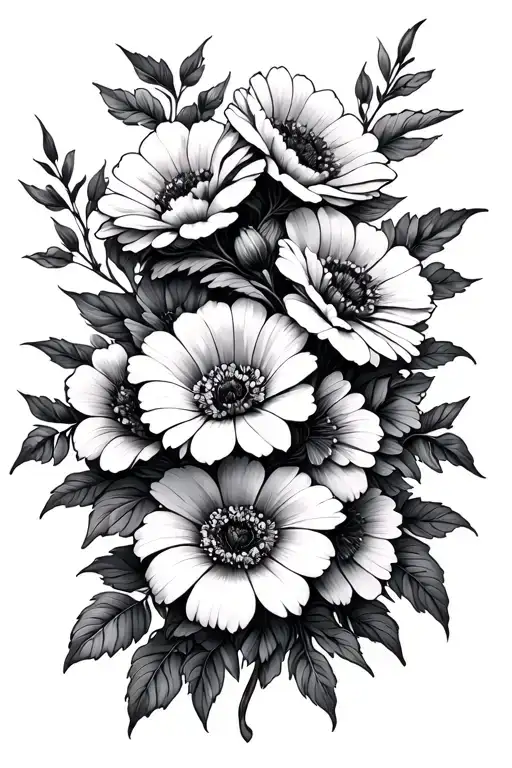 Flowers Wrapped Together