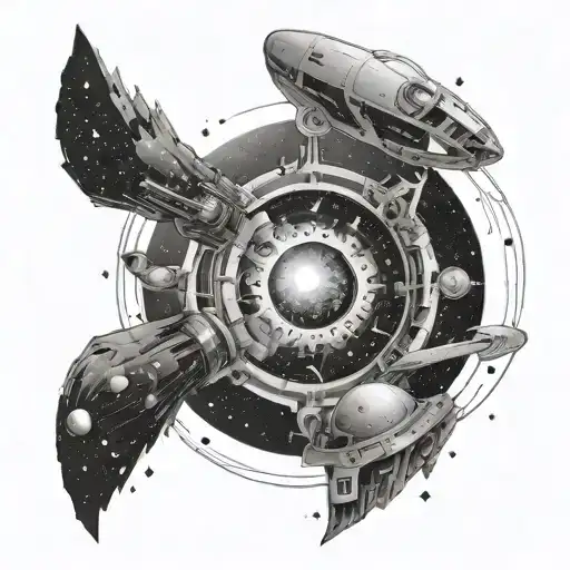 Galaxy And Spaceportals