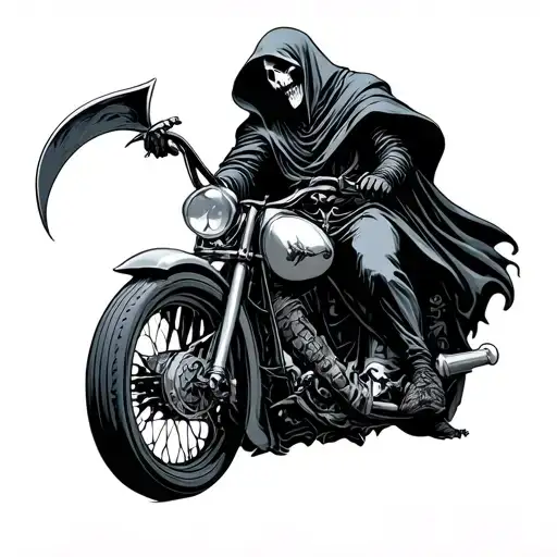 Grim Reaper Riding
