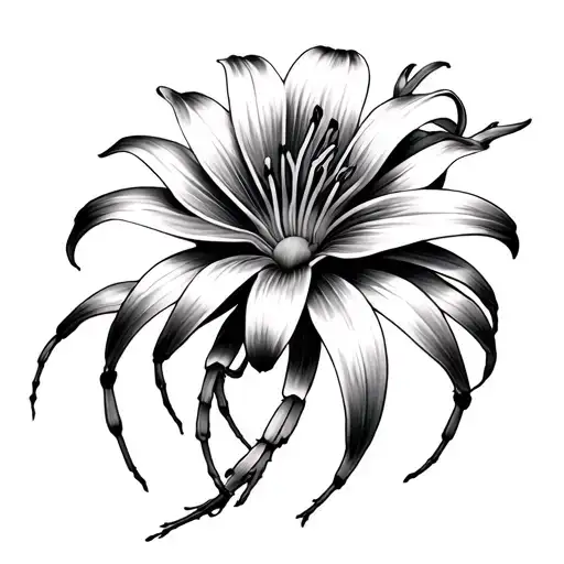 Spider Lilly Flower