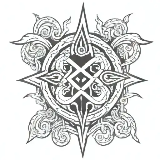 Sacrifice Symbol Intertwined