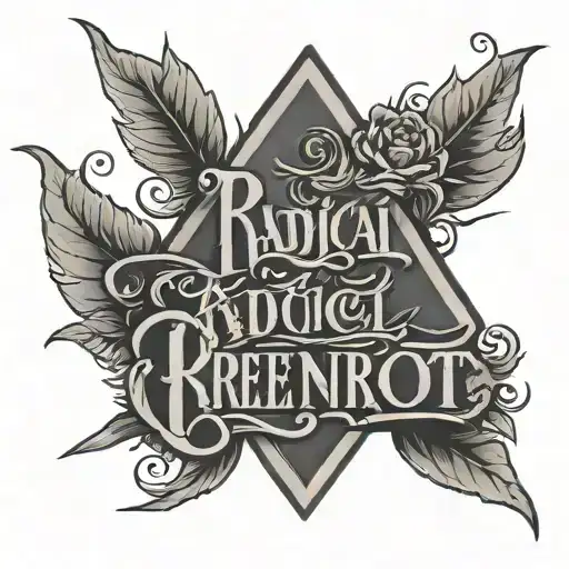 Greenriot Lettering Radical