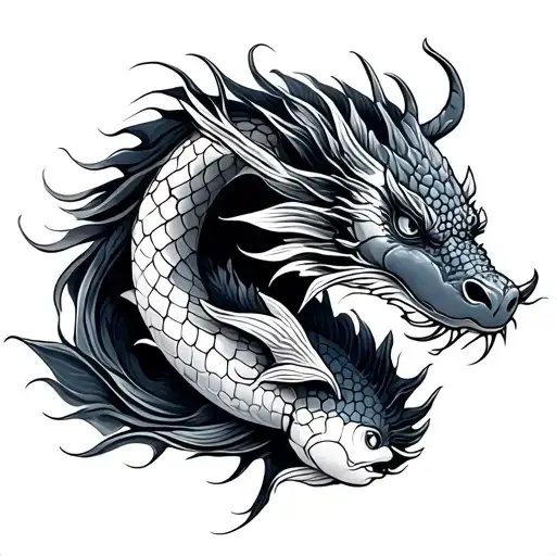Dragon Koi