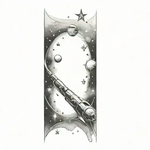 Outer Space With Stars