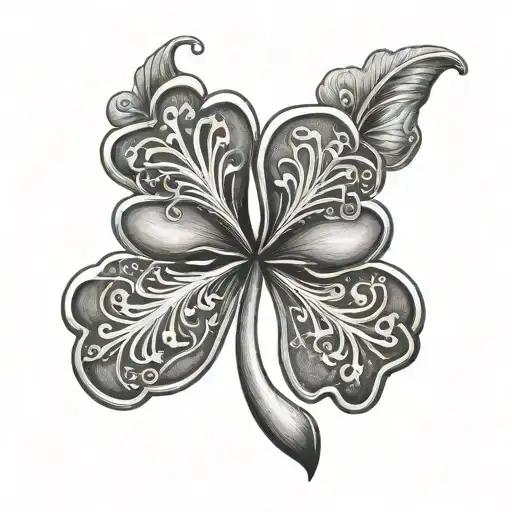 Cuban Irish Style Shamrock