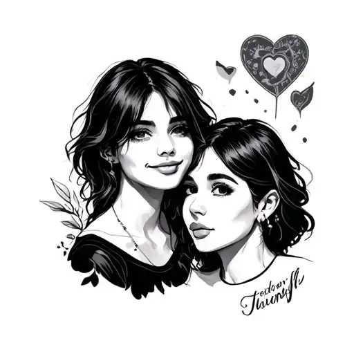 Friend Picture Only Outerlines