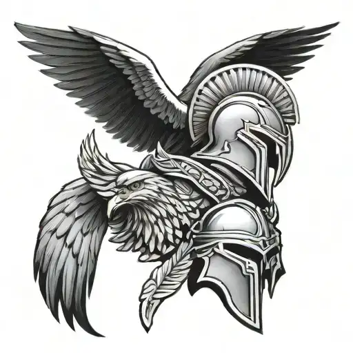 Spartan And Eagle